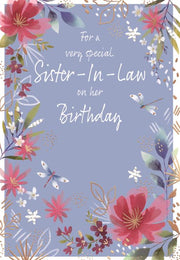ICG Sister in Law Birthday Card