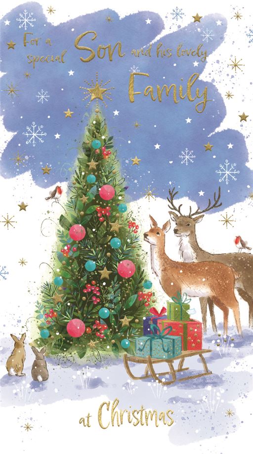 ICG Son & His Family Christmas Card**