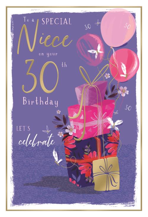 ICG Niece 30th Birthday Card