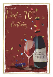 ICG Dad 70th Birthday Card*