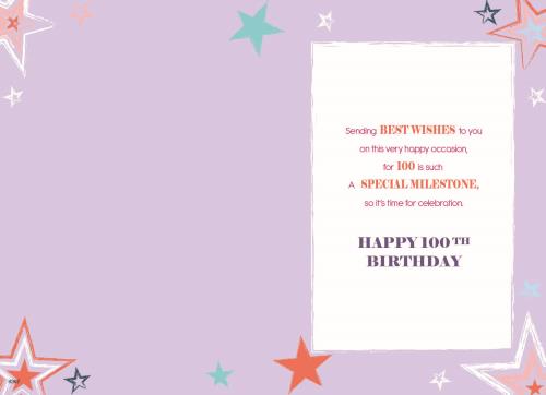 ICG 100th Birthday Card*