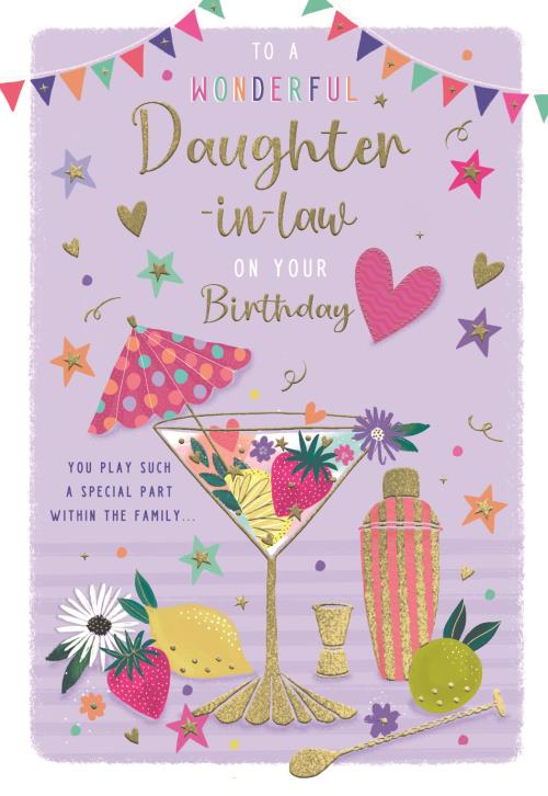 ICG Daughter in Law Birthday Card*