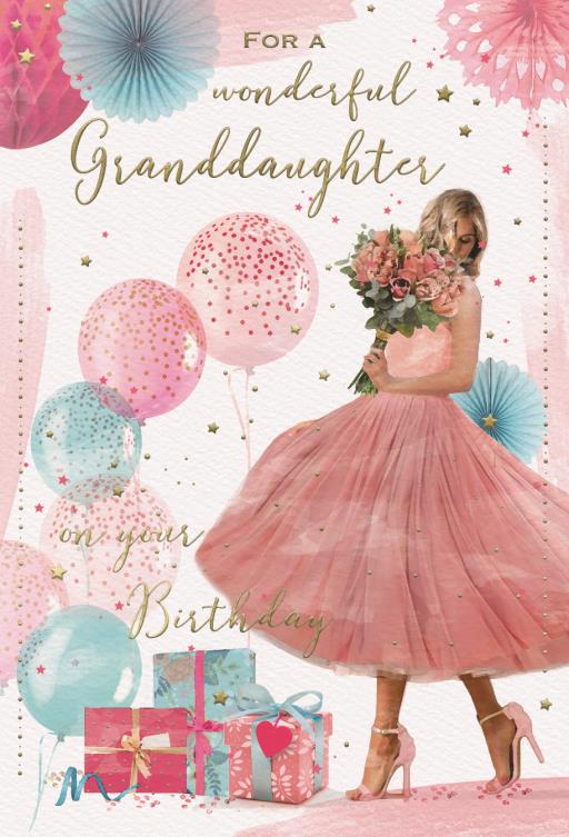 ICG Granddaughter Birthday Card*