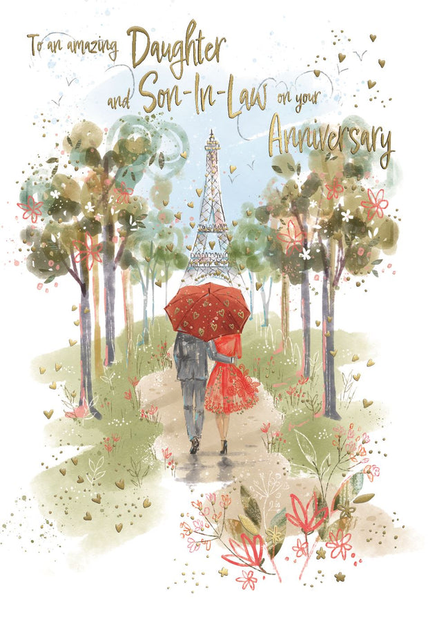 ICG Daughter And Son In Law Anniversary Card*