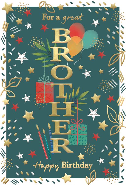 ICG Brother Birthday Card*