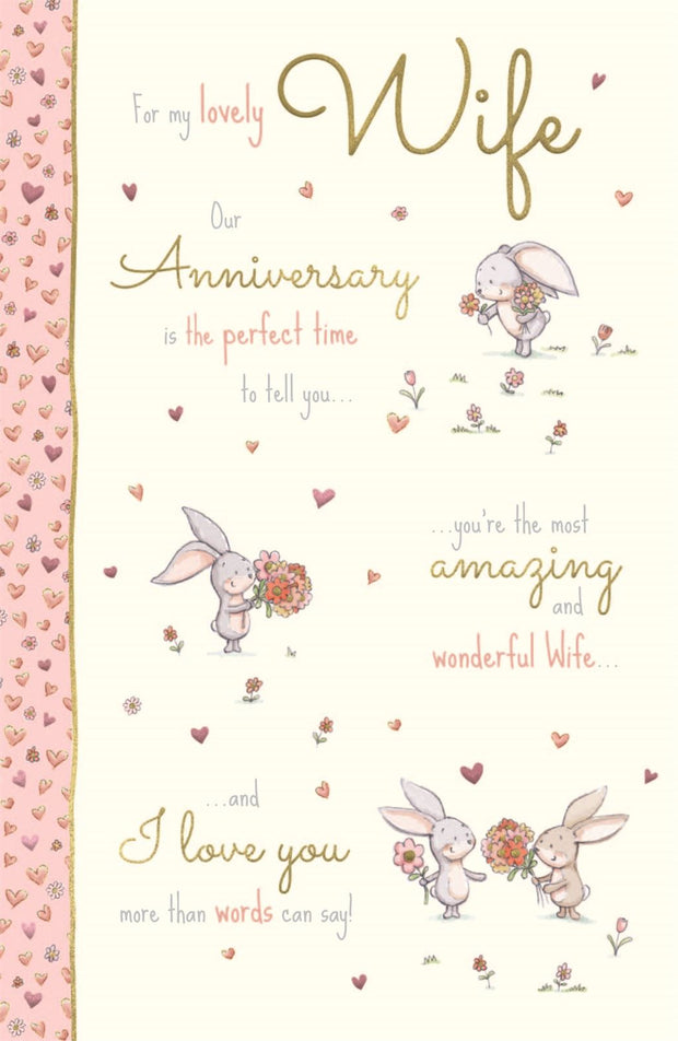 ICG Wife On Our Anniversary Card*