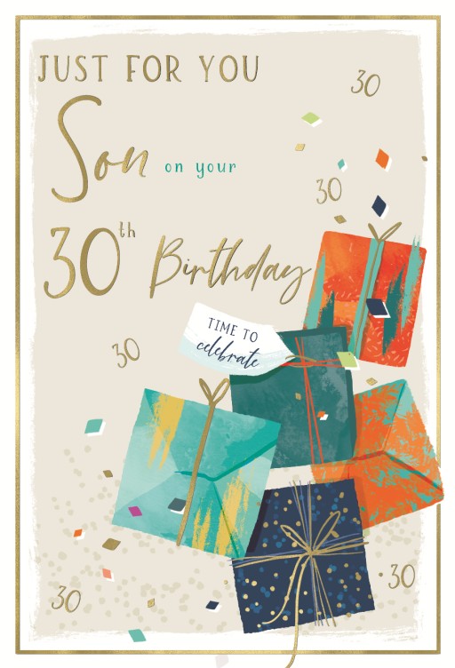 ICG Son 30th Birthday Card