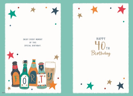 ICG 40th Birthday Card*