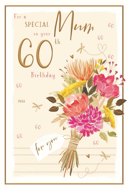 ICG Mum 60th Birthday Card
