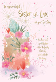 ICG Sister in Law Birthday Card*