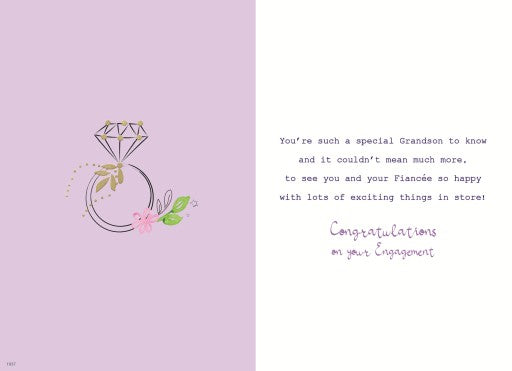 ICG Grandson & Fiancée Engagement Card
