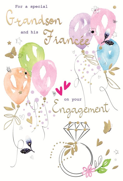 ICG Grandson & Fiancée Engagement Card