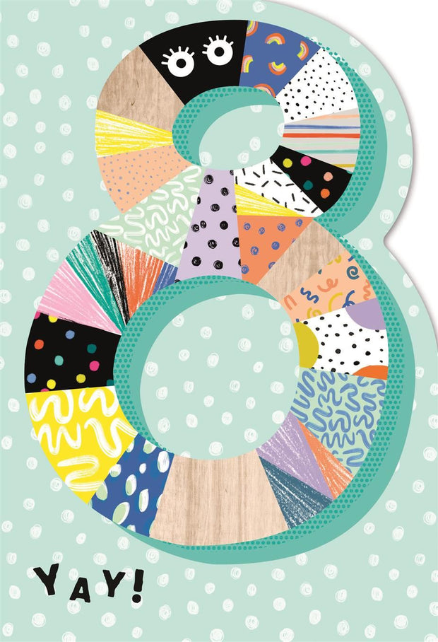 Hallmark 8th Birthday Card*