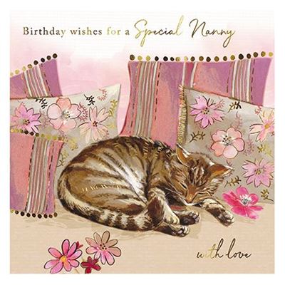 Paper House Nanny Birthday Card*