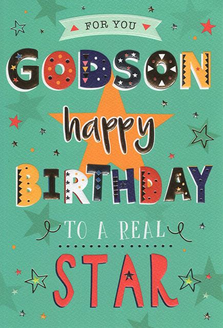 ICG Godson Birthday Card*