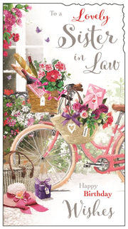 Jonny Javelin Sister-in-Law Birthday Card*