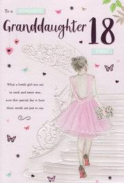 ICG Granddaughter 18th Birthday Card
