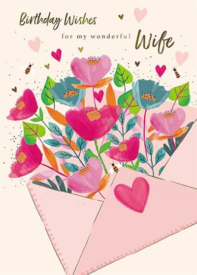 Paper House Wife Birthday Card*