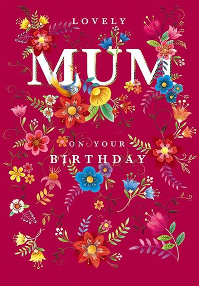 Paper House Mum Birthday Card*
