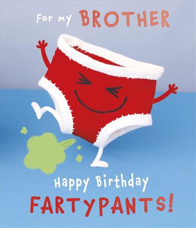 Hanson White Brother Birthday Card