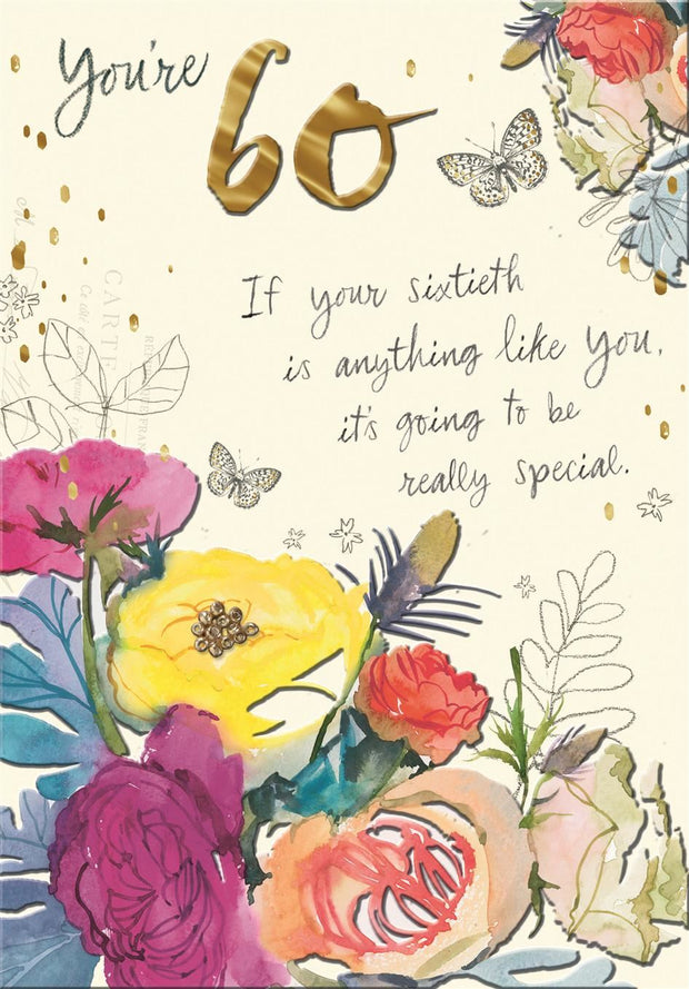 Hallmark 60th Birthday Card*