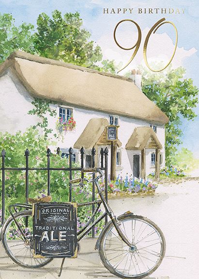 Paper House 90th Birthday Card*