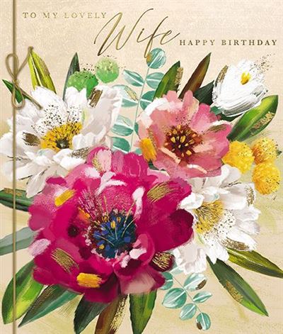 Paper House Wife Birthday Card*