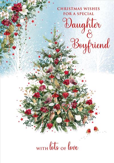 Nigel Quiney Daughter & Boyfriend Christmas Card*