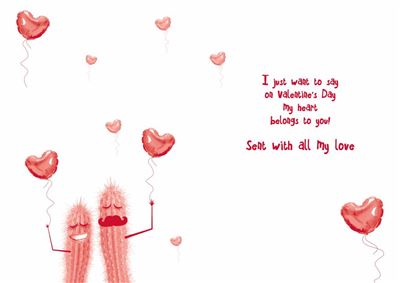 Nigel Quiney Husband Valentine's Day Card