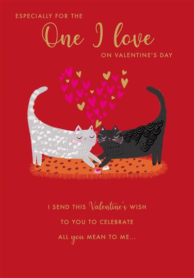 Nigel Quiney One I Love Valentine's Day Card