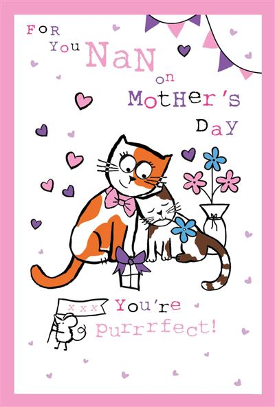 Nigel Quiney Nan Mother's Day Card