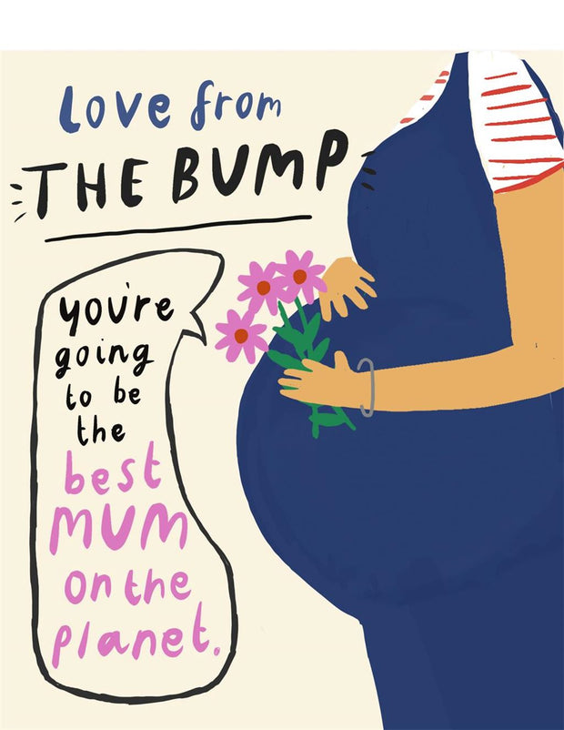 Hallmark Love From The Bump Mother's Day Card