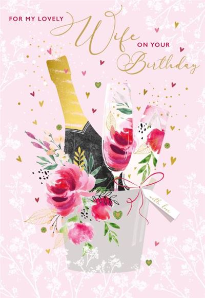 Nigel Quiney Wife Birthday Card*