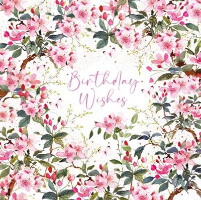 Nigel Quiney Floral Birthday Card*