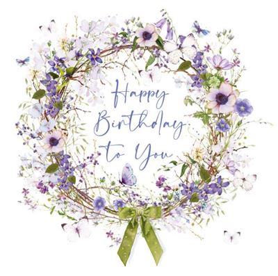 Nigel Quiney Floral Birthday Card*