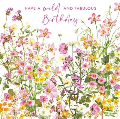 Nigel Quiney Floral Birthday Card*