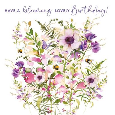 Nigel Quiney Floral Birthday Card*