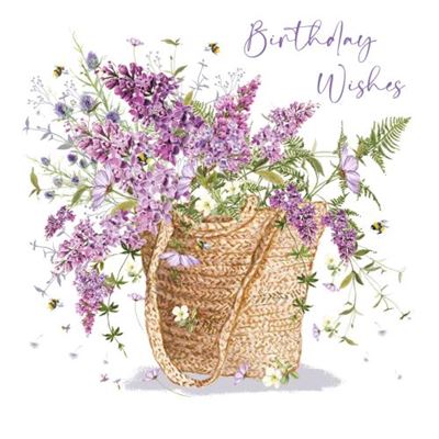 Nigel Quiney Floral Birthday Card*