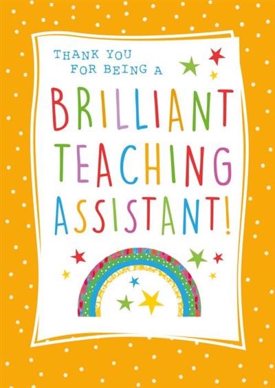 Nigel Quiney Thank you Teaching Assistant Card
