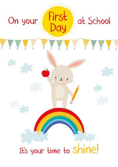 Nigel Quiney First Day of School Card