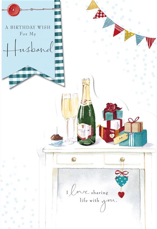 Hallmark Husband Birthday Card*