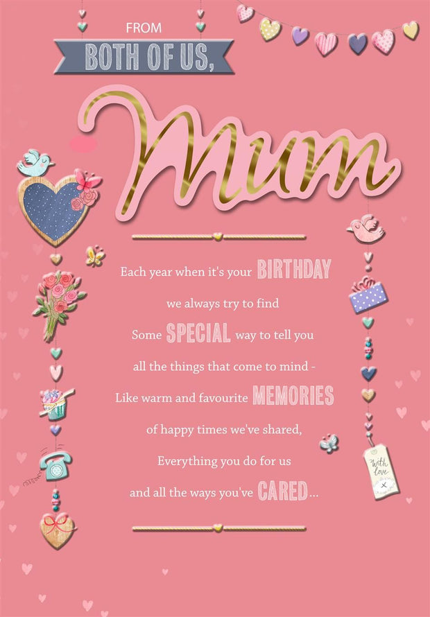 Hallmark Mum Birthday Card*