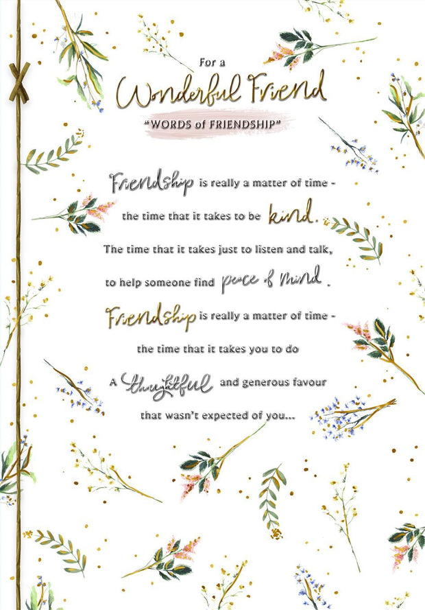 Hallmark Friend Birthday Card