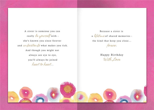 Hallmark Sister Birthday Card*