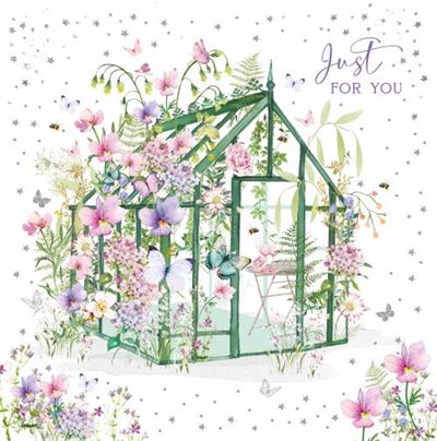 Nigel Quiney Pizazz Greenhouse Birthday Card*