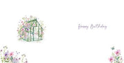 Nigel Quiney Pizazz Greenhouse Birthday Card*