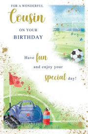 Grass Roots Cousin Birthday Card*