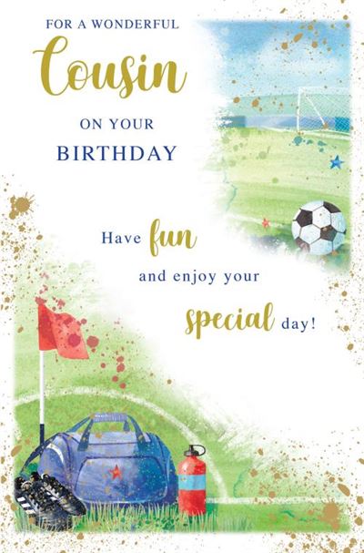 Grass Roots Cousin Birthday Card*