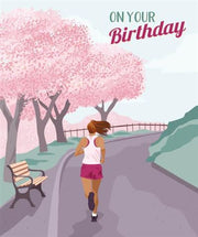 Nigel Quiney Endeavour Running Birthday Card*