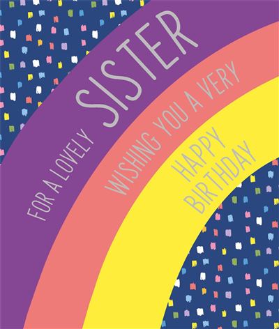 Nigel Quiney Sister Birthday Card*